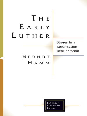 cover image of The Early Luther
